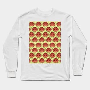 Pouty Pufferfish Long Sleeve T-Shirt